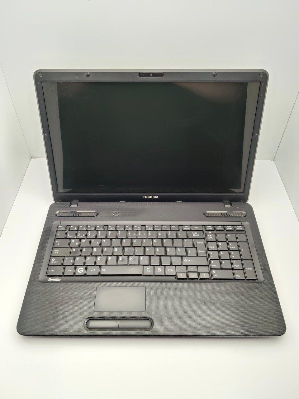 Б/в Ноутбук Toshiba Satellite C850 17.3" 1600x900| Core i3-350M| 6 GB RAM| 320 GB HDD| HD