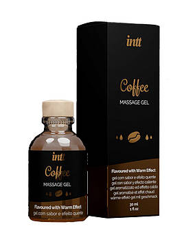 Масажний гель для інтимних зон Intt Coffee (30 мл) (м'ята упаковка!!! Bomba💣