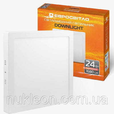 Популярний! Світильник точковий Євросвітло LED-SS-300-24 4200К - Краща якість тільки на Nukleon.com.ua, фото 1