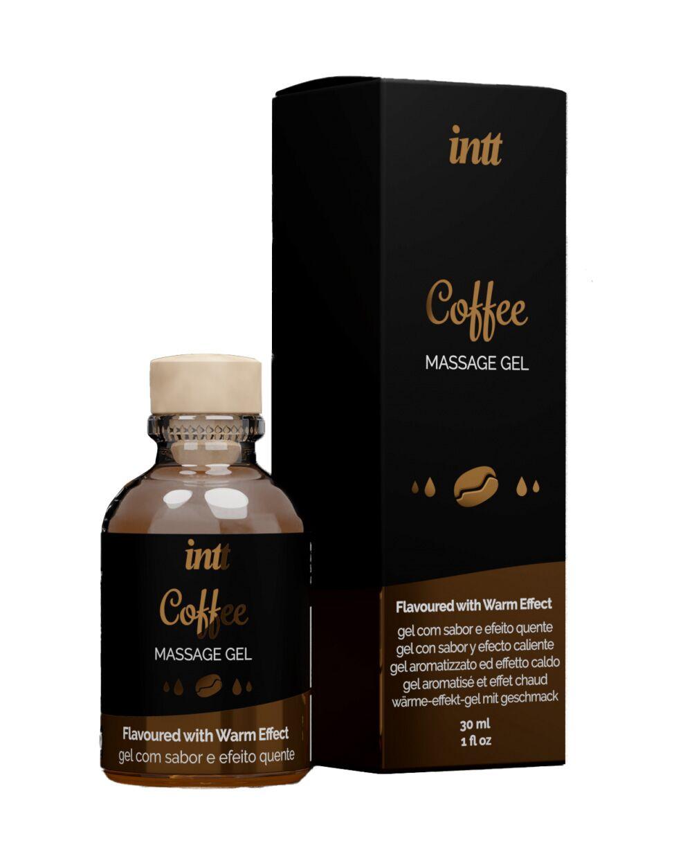 Масажний гель для інтимних зон Intt Coffee (30 мл) (м'ята упаковка!!! Кітті