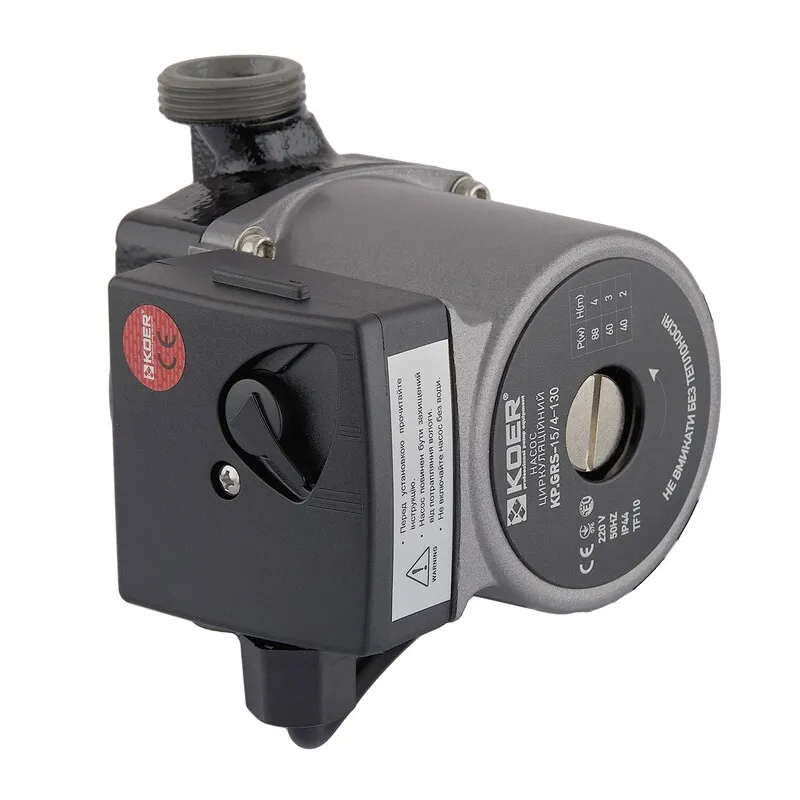 Насос циркуляційний Koer KP.GRS-15/4-130 (з кабелем і гайками) (KP3175), фото 1