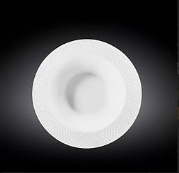Тарілка глибока Wilmax кругла з бортом 6 штук d22,5 см порцеляна (880102WL)