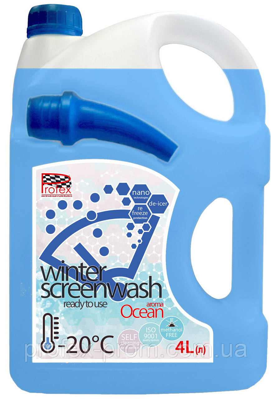 Омивач скла (-20) "Profex" Ocean 4 л (шт.)