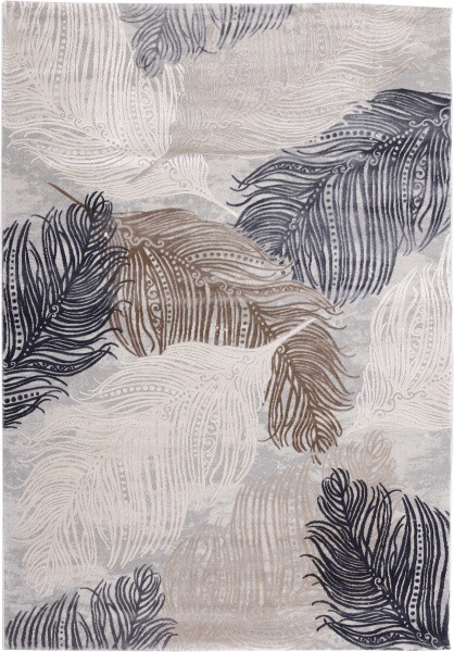 Килим Como CM 918 Grey/Blue бежево-сірий прямокутний 200*290 см, фото 1