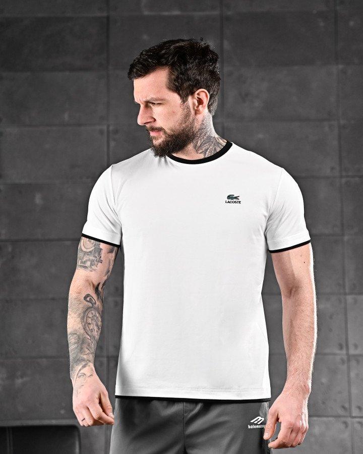 Футболка Lacoste white 4 ДЛ6986