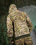 Тактична вітрівка куртка мультикам OBLIVION BRITISH на манжетах ДЛ7120 ТМ, фото 4
