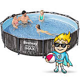 Басейн каркасний 10в1 Bestway 5614X Steel Pro Max 366 см, фото 3