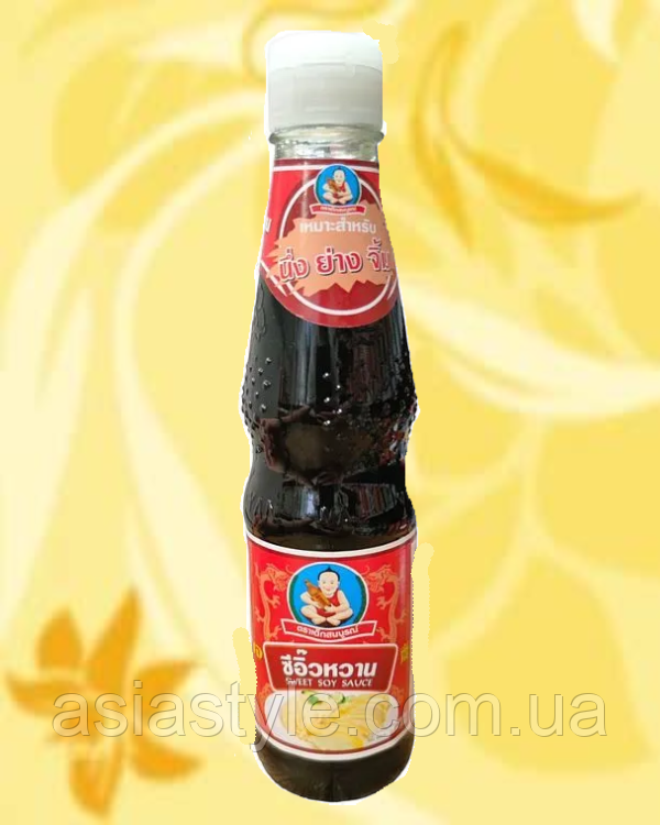 Соус соєвий солодкий, Соус соевый сладкий, Sweet soya sauce, Healthy Boy Brand , 400г , Таїланд, Ч, фото 1