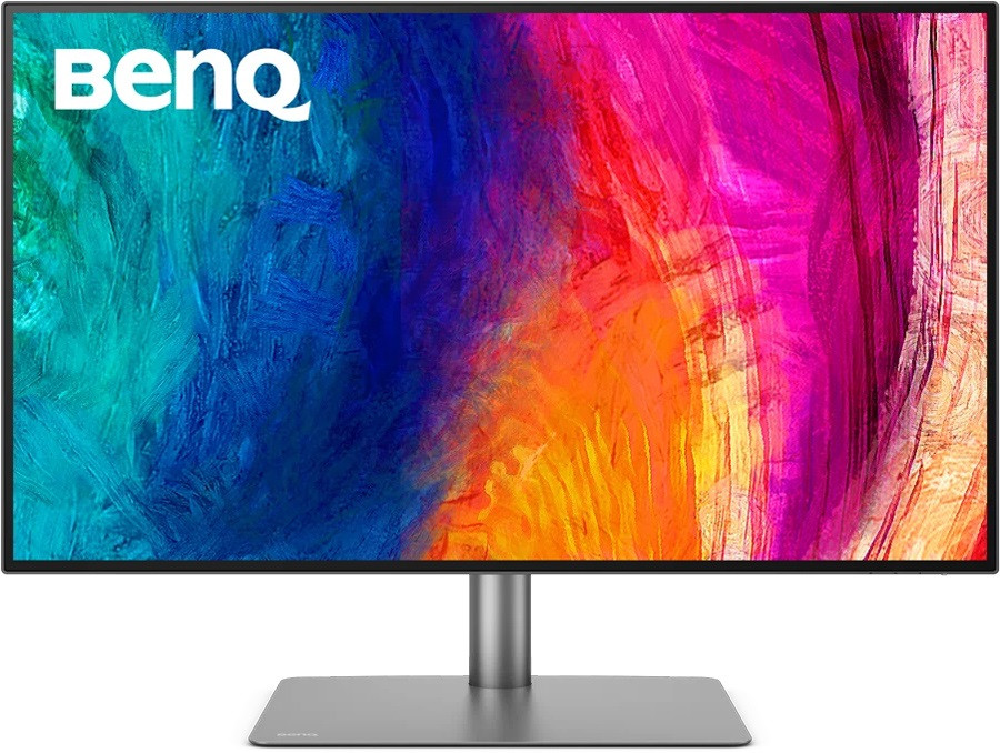 TFT 32" BenQ PD3225U, IPS, 4K, HDMI, DP, USB-C, USB hub, HAS, Pivot, темно-сірий