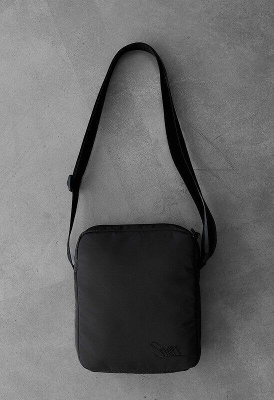 Однотонна темно-сіра барсетка Staff alp dark gray, фото 1