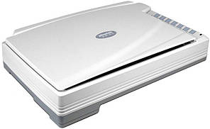 Сканер А3 Plustek OpticPro A320E (800x800 dpi, 48 bit, 7,7 стор/хв, планшетний, сірий)