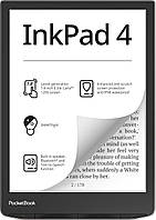 Електронна книжка PocketBook InkPad 4 (PB743G), IPX8, Stardust Silver