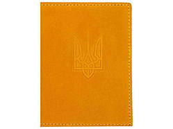 Обкладинка на паспорт 100020 CRAZY Тризуб кемел ТМ ВІРНИЙ ДРУГ