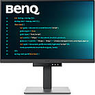 TFT 24.1" BenQ RD240Q, WQXGA, 16:10, USB-C, HDMI, DP, HAS, Pivot, колонки, темно-сірий