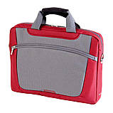 Сумка для ноутбука Sumdex PON-318RD 16" Red/Grey, фото 4