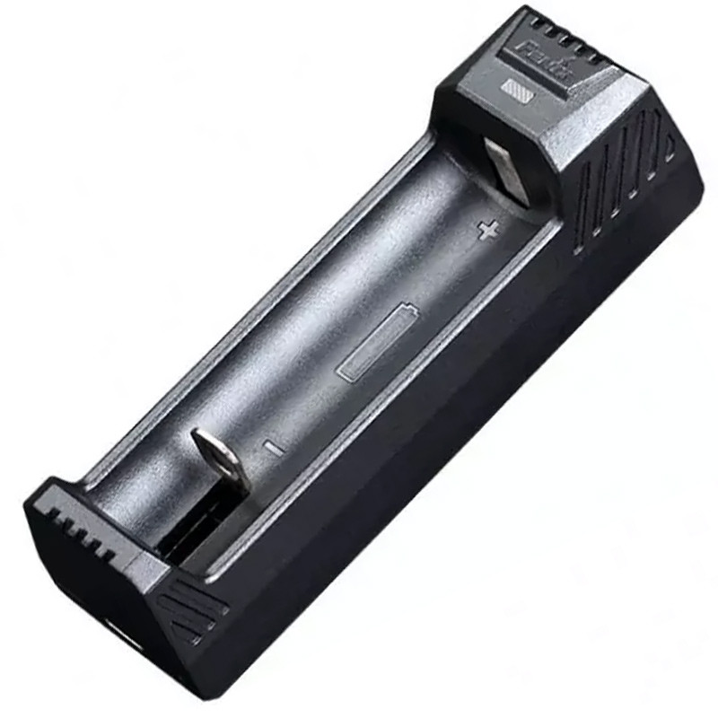 2в1 - Зарядний пристрій + Power Bank Fenix ARE-X1 V2.0 (1 канал, Вхід 1,5A, Вихід 1А, USB-C, для 18650, 21700), фото 1