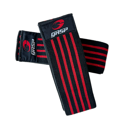 Бінти колінні GASP Knee wraps Black/Red 2 м, фото 2