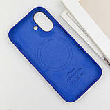 Чохол Silicone case (AAA) with Magsafe and Animation (button) для Apple iPhone 16 (6.1") Ultramarine, фото 6