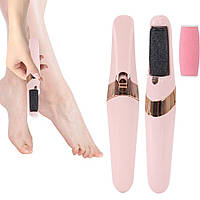 Електрична пемза для ніг із 2 насадками Flawless Pedi, USB Хіт!