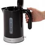 Новий німецький електричний чайник із Німеччини Clatronic WK 3452 Black з гарантією, фото 2