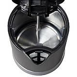 Новий німецький електричний чайник із Німеччини Clatronic WK 3452 Black з гарантією, фото 3