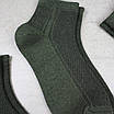 Шкарпетки чоловічі літні 12 пар середньої висоти «Олива» розмір 39-41 арт. 250Н.12, фото 7