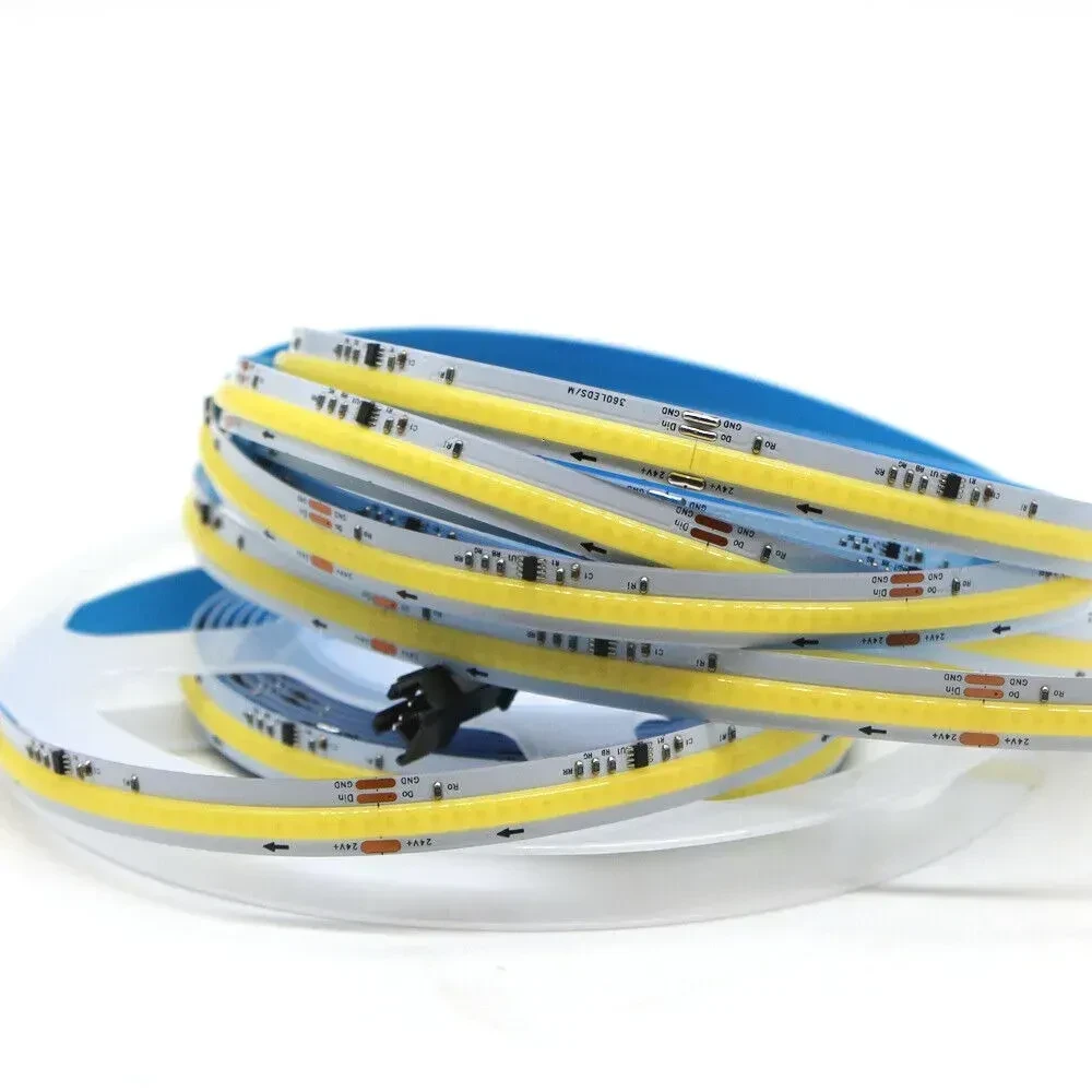 Світлодіодна LED стрічка SMART RUN 24V; СОВ; 360LED; IP20; SERIES "SMART", Білий (5500-6000К)  Prolum 350028о