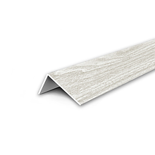 Кут оздоблювальний пвх (2,7 м) Ясень Сірий 30х30 мм