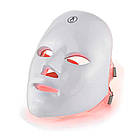 LED-маска для обличчя (7 режимів), від USB / Світлодіодна маска для світлотерапії / Лед маска, фото 3