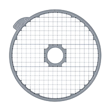 Диск кубики 10х10 мм для овочерізки Robot Coupe CL50/52/55/60 28112, фото 2