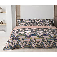 Комплект постельного белья ТЕП Abstract Triangles бязь 215-150 см коричневый