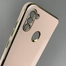 Чохол для Samsung Galaxy A11 глянцевий із золотою окантовкою чохол на телефон самсунг а11 пудровий h7y, фото 4