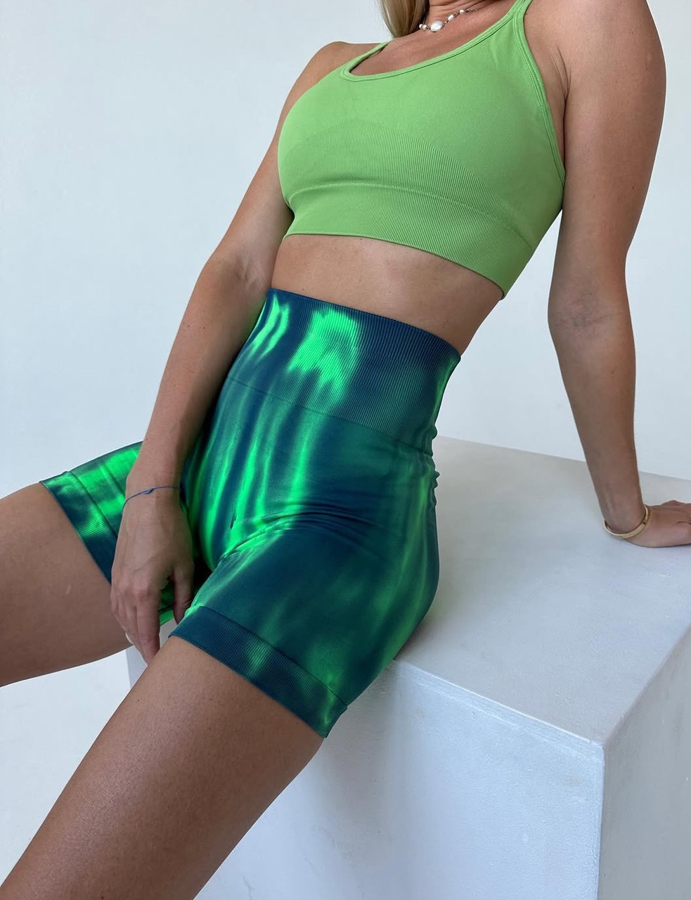 Жіночі велосипедки пуш ап градієнт розмір L, фото 1