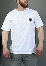 Чоловіча футболка Stone Island Стон Айленд чорна, фото 6
