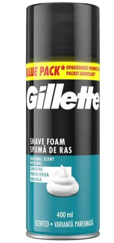 Піна для гоління Gillette Classic Sensitive 400 мл