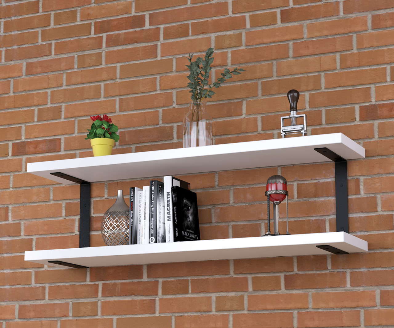 Полиця PL-C-36 Loft Design Білий 112 см