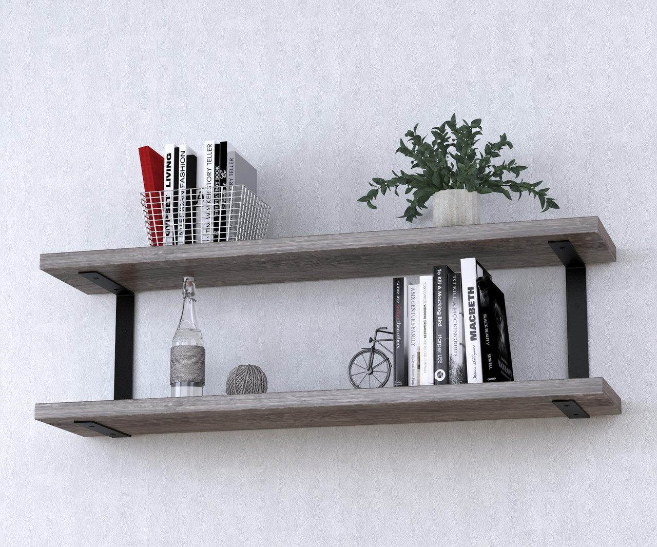 Полиця PL-C-36 Loft Design Дуб Палина 112 см