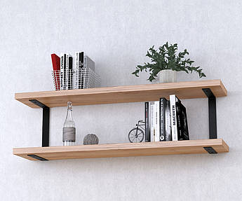 Полиця PL-C-36 Loft Design Дуб Крафт золотий 112 см