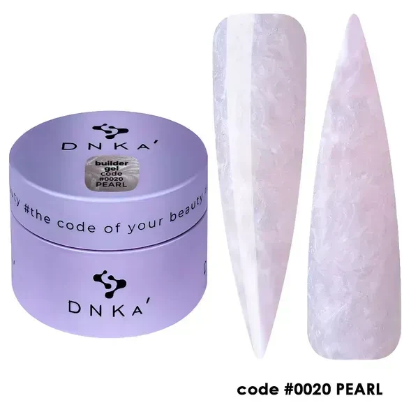 Гель для нарощування нігтів DNKa' Builder Gel #0020 Pearl, 30 мл
