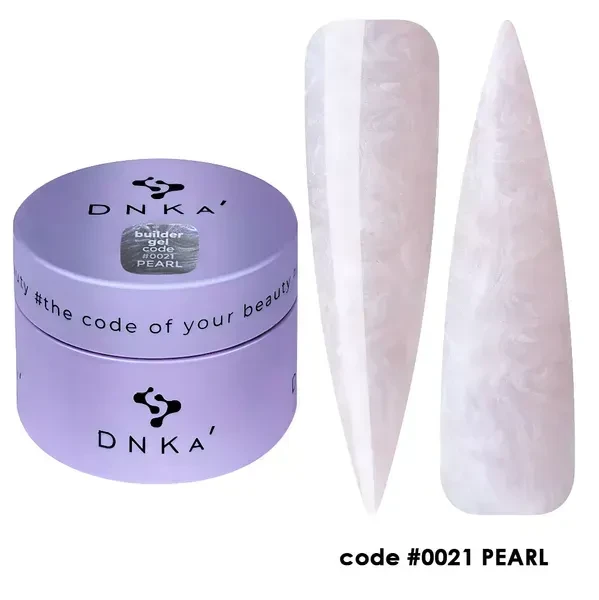 Гель для нарощування нігтів DNKa' Builder Gel #0021 Pearl, 30 мл