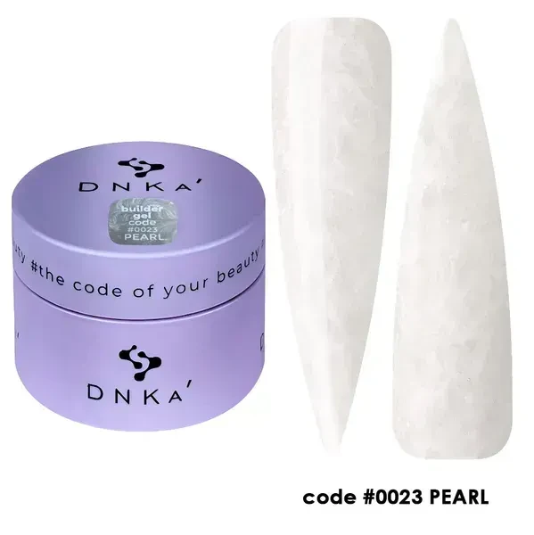 Гель для нарощування нігтів DNKa' Builder Gel #0023 Pearl, 30 мл, фото 1