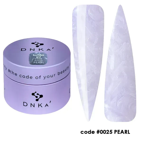 Гель для нарощування нігтів DNKa' Builder Gel #0025 Pearl, 30 мл