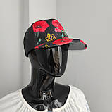 Чорна кепка бейсболка маки Україна, фото 3