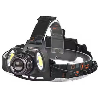 Ліхтарик налобний аккумуляторний BL 862 T6+COB, 1000 лм / Ліхтарик на голову з акумулятором / Ліхтарик на лоб