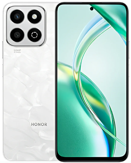 Смартфон Honor 200 Smart 5G 8/256Gb Moonlight White Global version, фото 1