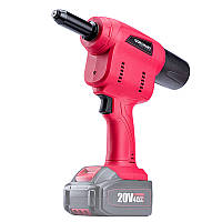 Акумуляторний пістолет для заклепок Worcraft CRG-S20Li з АКБ (4А) і ЗП, 10кН