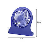 Настільний вентилятор від USB, S7 / Маленький вентилятор на стіл / Міні вентилятор портативний, фото 3