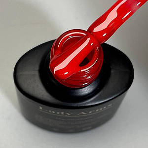 К022 08 гр гель-лак rubber червоний алий