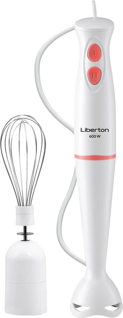 Блендер Liberton LHB-0314 з вінчиком 600Вт