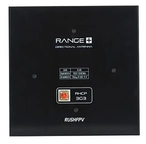Відеоприймач RushFPV VRX 3.3GHz + Патч Антена 15dBi для FPV With DVR Version, фото 4